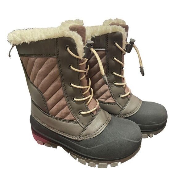 All in Motion Waterproof‎ Girl's Snowboots Size 1 - Picture 5 of 6